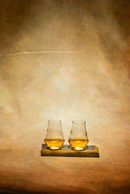 Load image into Gallery viewer, 2 glass whiskey barrel flight stave