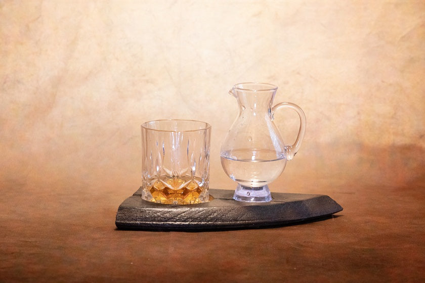 2 Glass Whisky Board